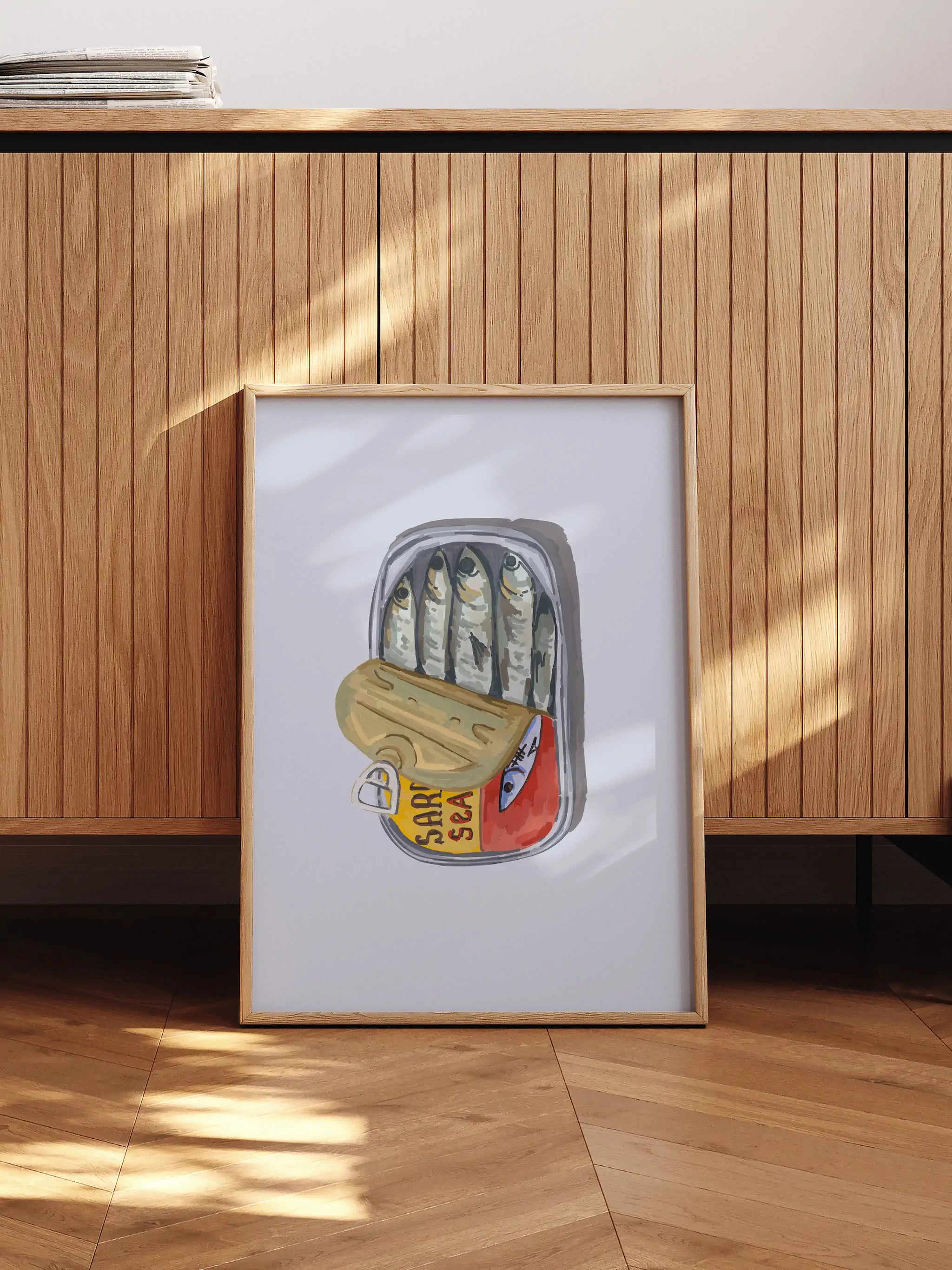 Lata de sardinas vintage